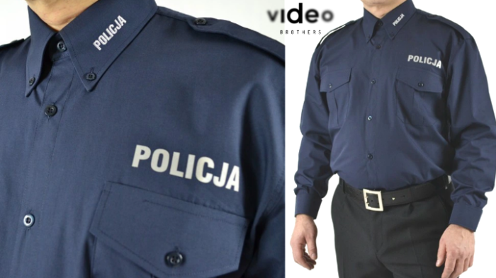 Prawdziwa koszula policjanta | rozmiary: M i XL