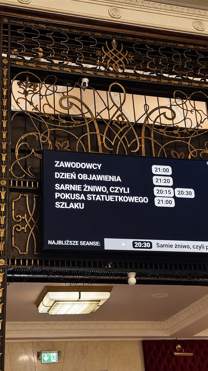Repertuar Kinoteki z filmem Sarnie żniwo, czyli pokusa statuetkowego szlaku